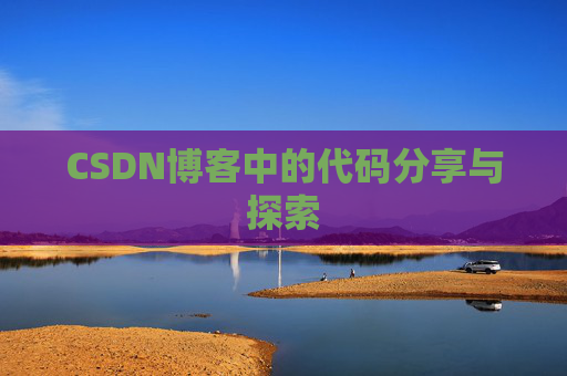 CSDN博客中的代码分享与探索